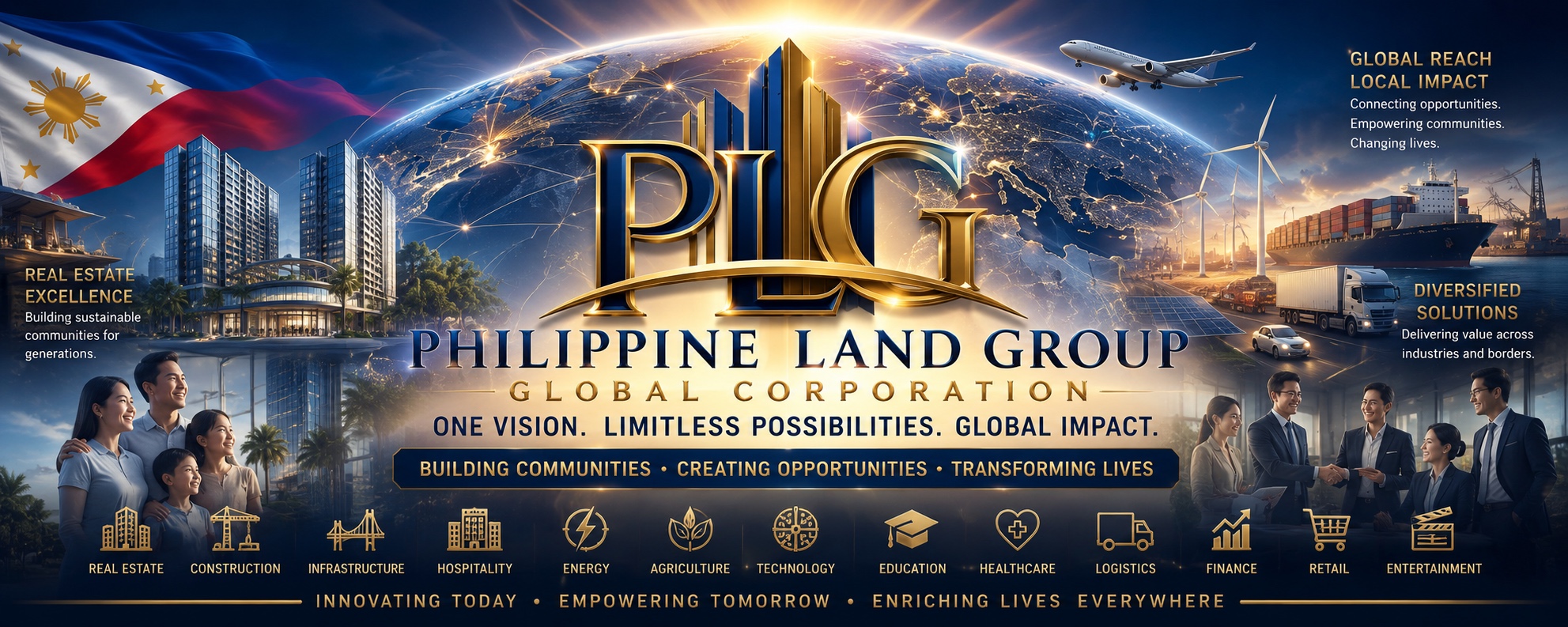 Philippine Land Group Global Corporation — One Vision. Limitless Possibilities. Global Impact.